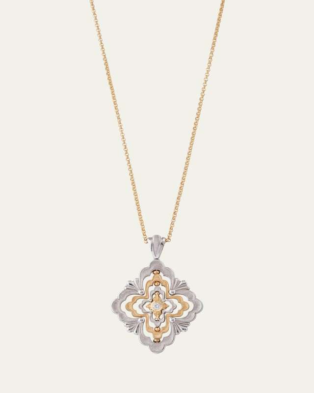Opera Galileo 18K Gold Diamond Pendant Necklace